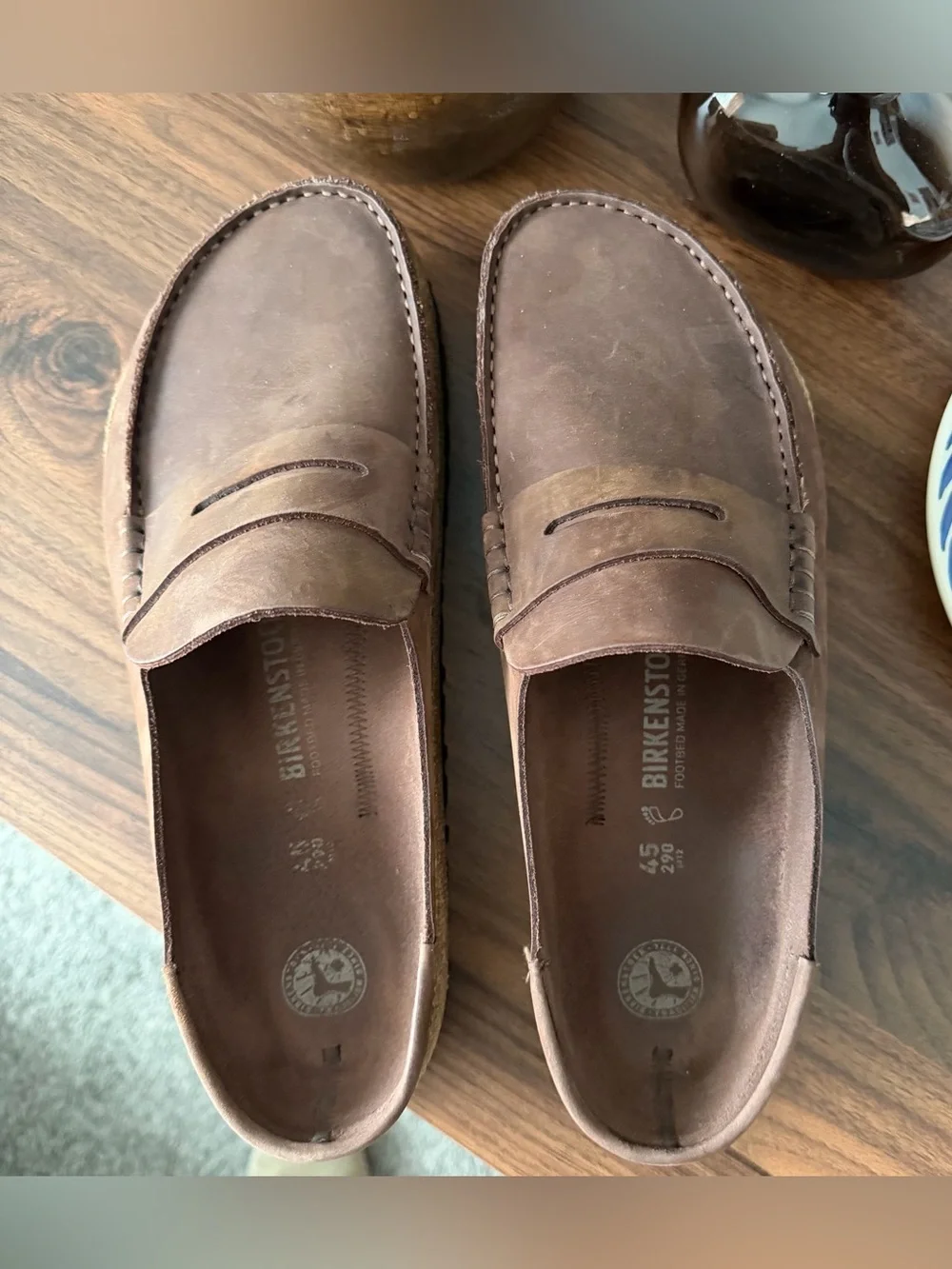 Birkenstock Naples Oiled Leather Men's Size 12 (EU 45)